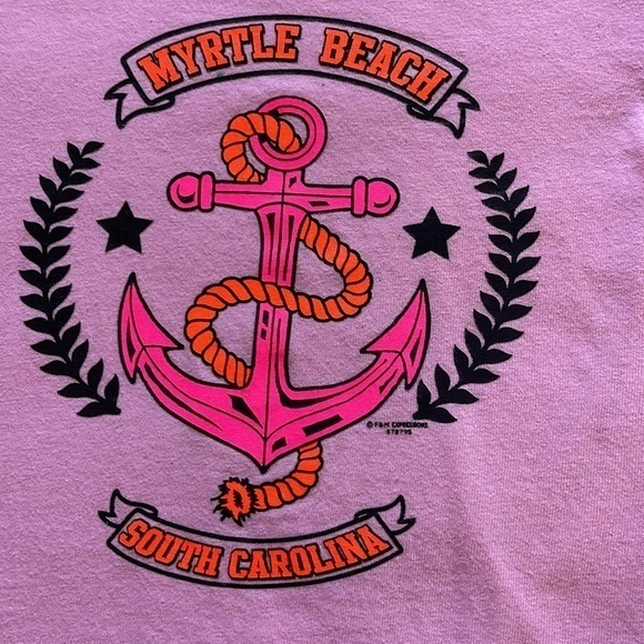 Myrtle Beach vacation tee! Size XS similar to a size 4 - Picture 2 of 5
